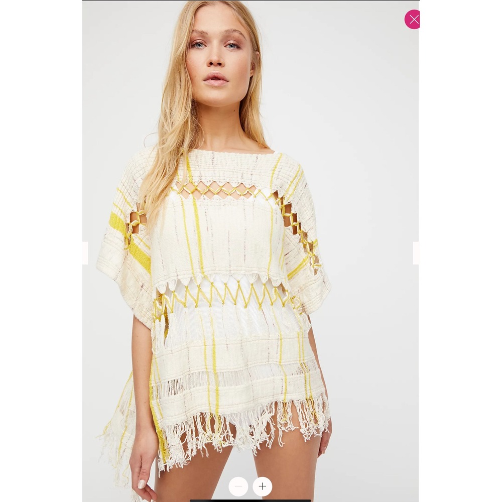 NWT FREE PEOPLE Sundream Pullover Jumper CoverupSize XS